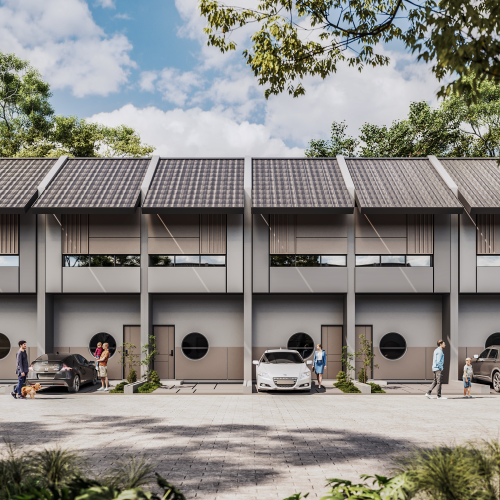 IMB Property Kyoto Modern Estate Rumah di Makassar