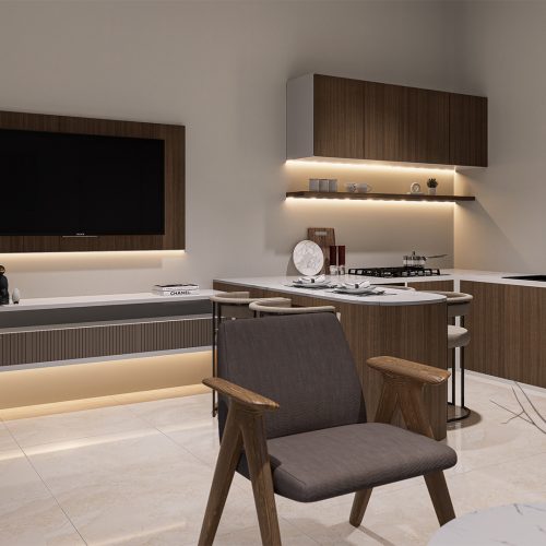 Orchard Interior 2 type 80 Modern Estate IMB Property Rumah Makassar Gowa