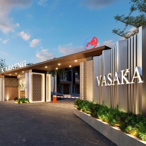 Gate Vasaka type 100 Villa Butta KAraeng IMB Property Rumah Makassar Gowa