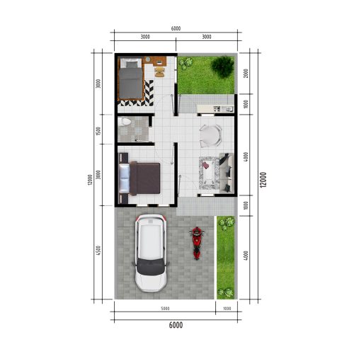 IMB Property Bawakaraeng Villa Butta Karaeng di Makassar